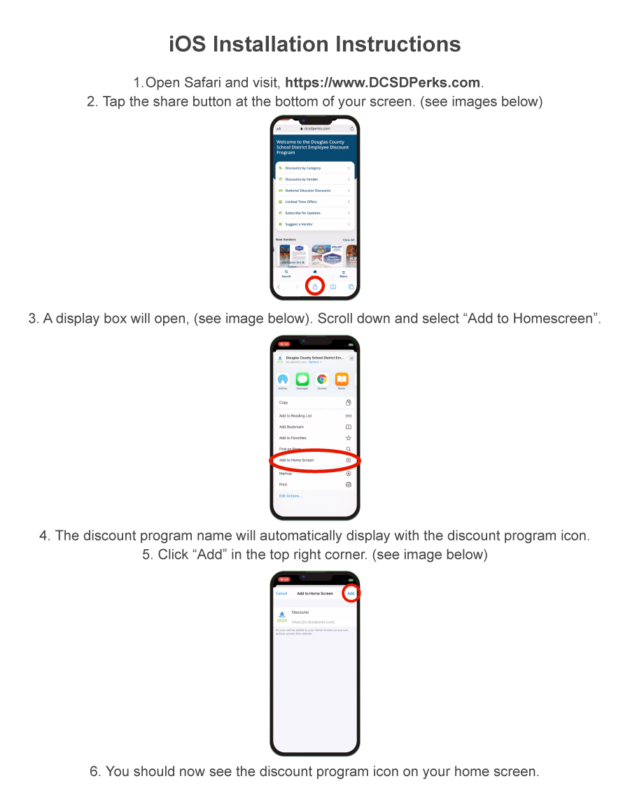 iOS Installation Instructions